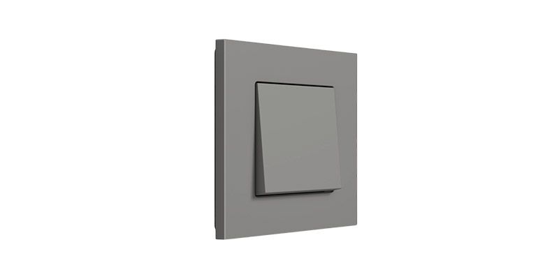 Jetzt neu: Gira Esprit Schalter in Grau matt